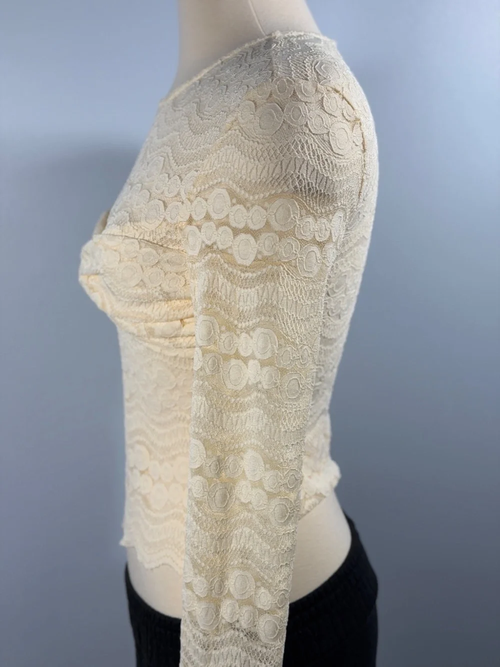 Sarah Hann Joslyn Lace Top XS